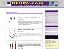 Tablet Screenshot of budz.com